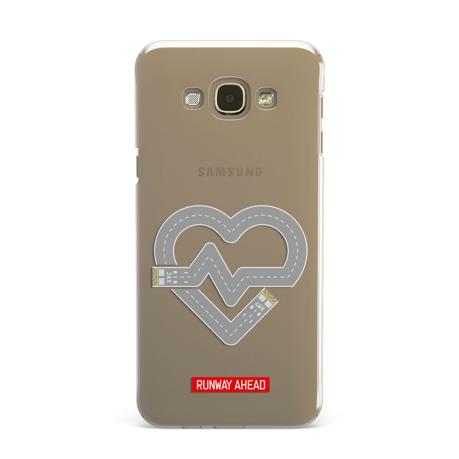 Runway Love Heart Samsung Galaxy A8 Case