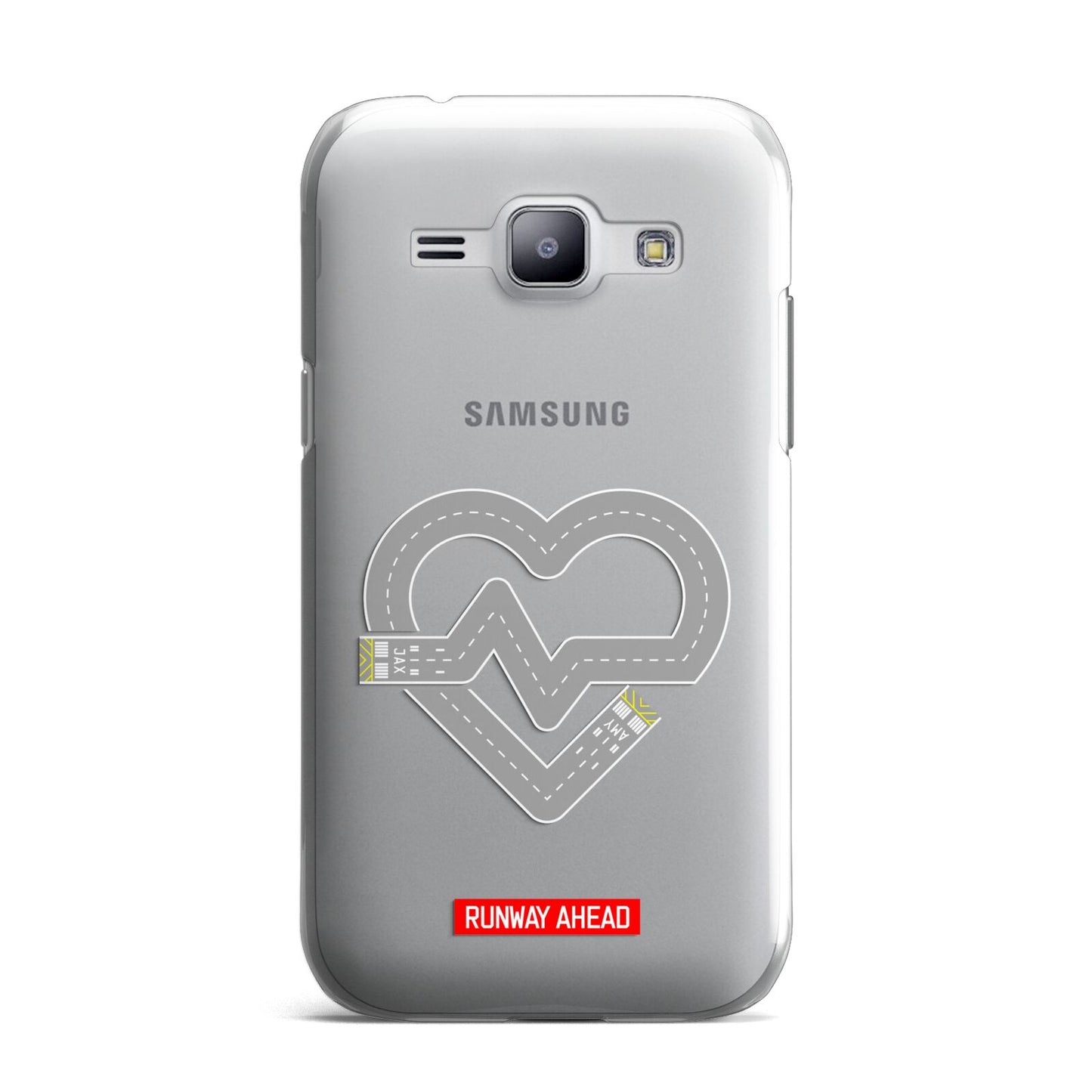 Runway Love Heart Samsung Galaxy J1 2015 Case