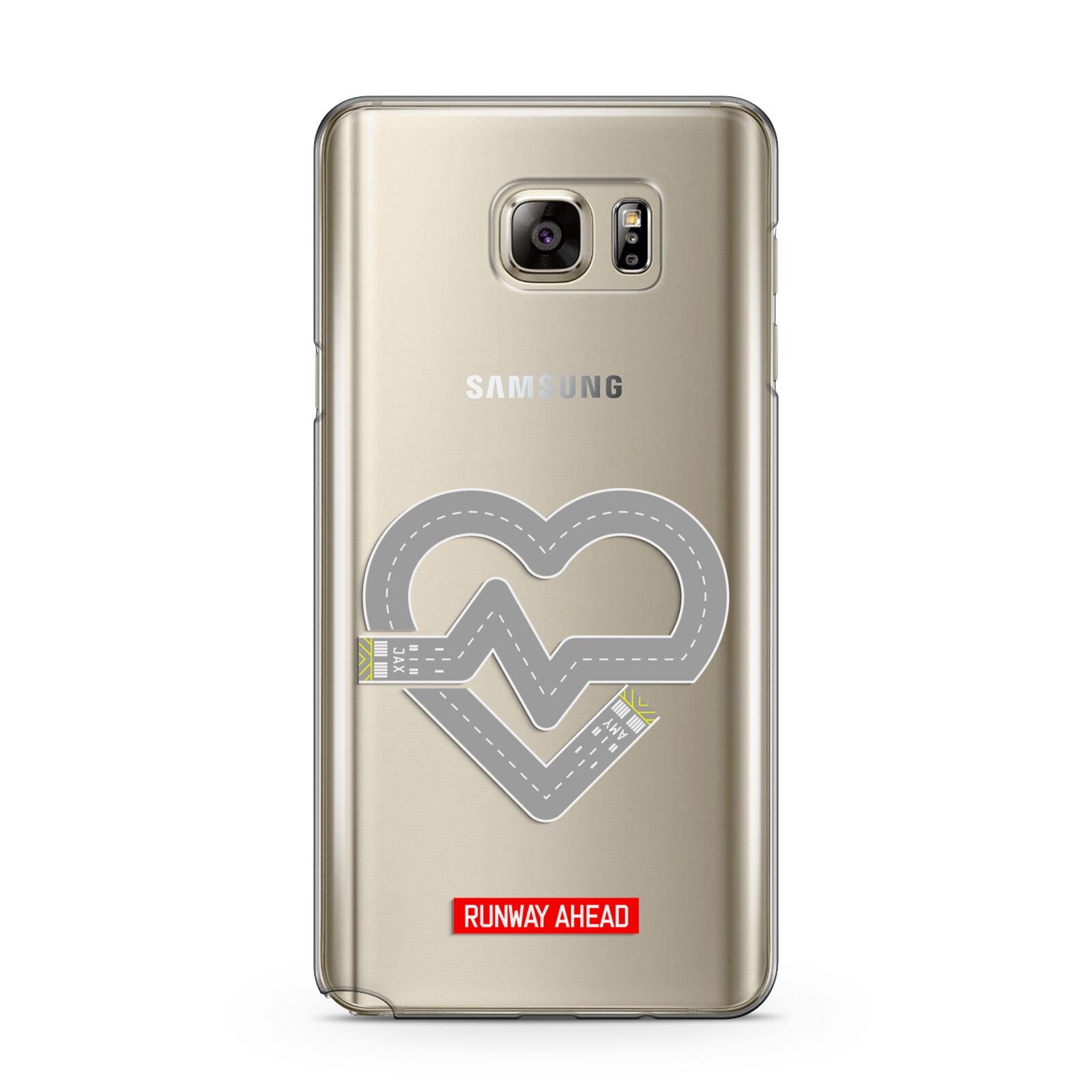 Runway Love Heart Samsung Galaxy Note 5 Case