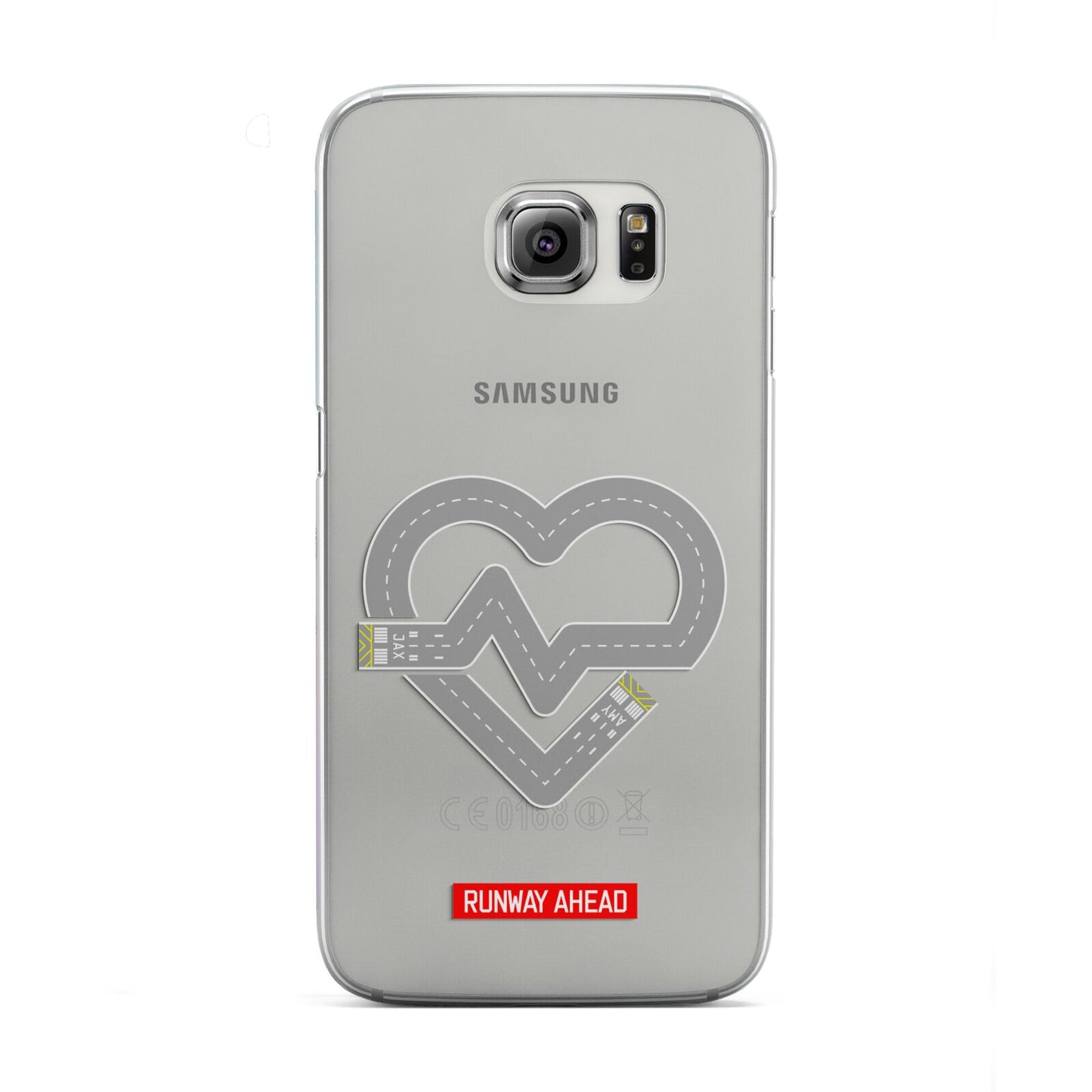 Runway Love Heart Samsung Galaxy S6 Edge Case