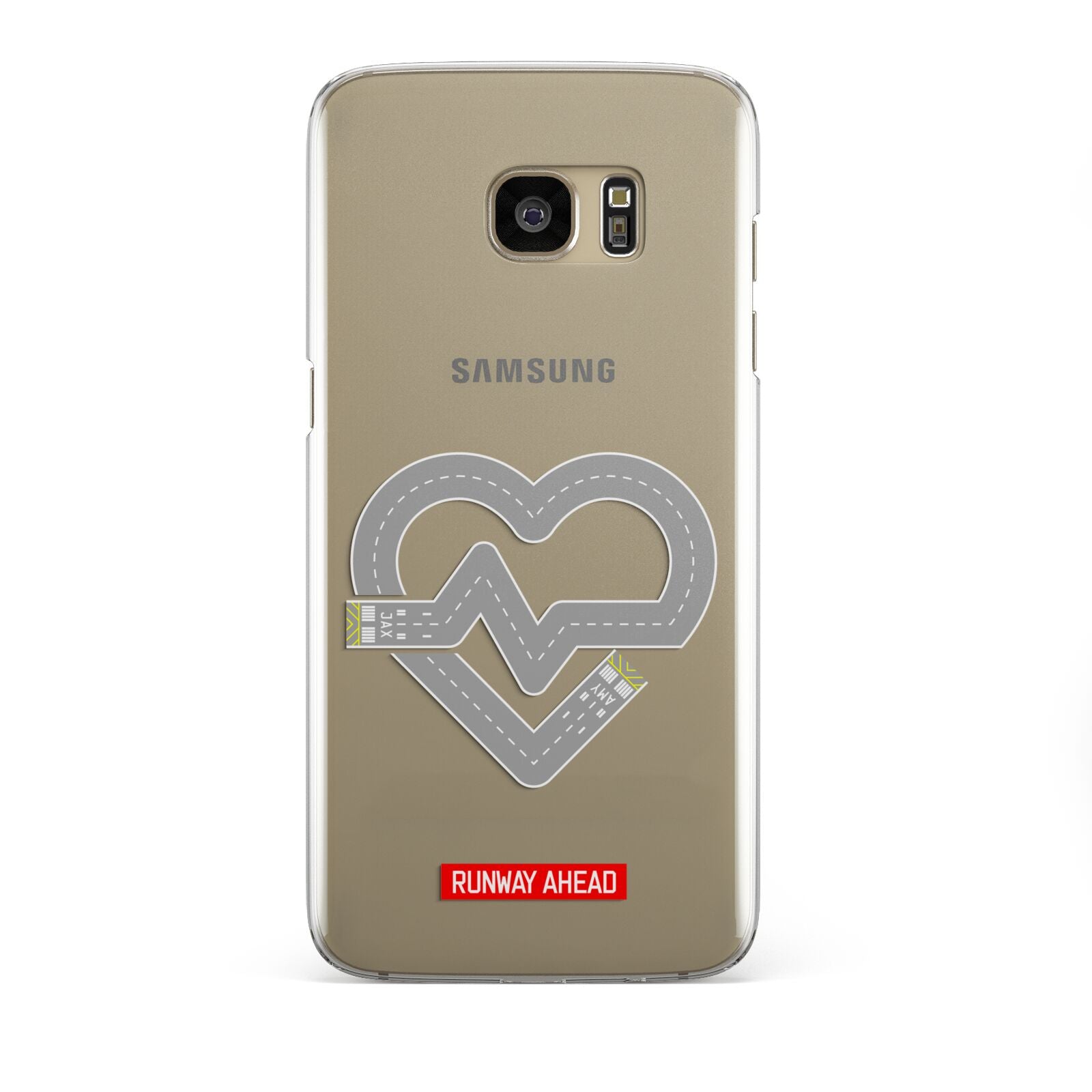 Runway Love Heart Samsung Galaxy S7 Edge Case