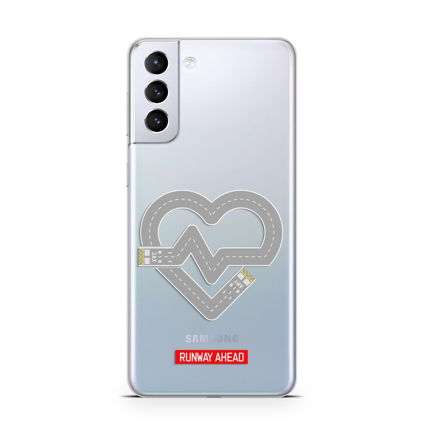 Runway Love Heart Samsung S21 Plus Case
