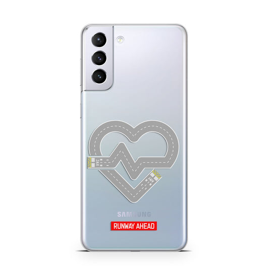 Runway Love Heart Samsung S21 Plus Phone Case