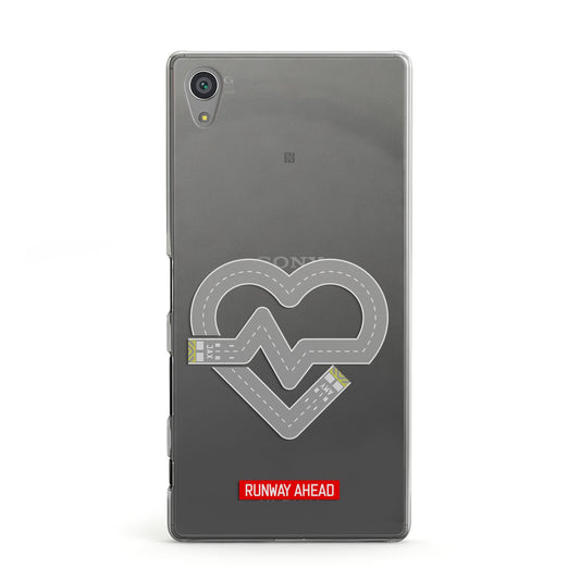 Runway Love Heart Sony Xperia Case