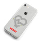 Runway Love Heart iPhone 8 Bumper Case on Silver iPhone Alternative Image