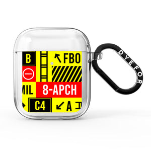 Runway Signs AirPods Case