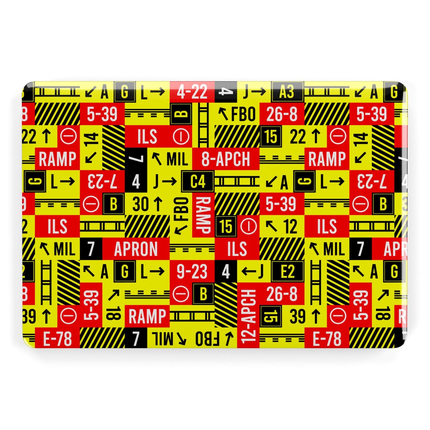 Runway Signs Apple MacBook Case