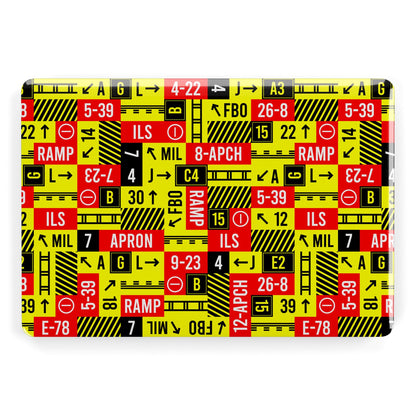 Runway Signs Apple MacBook Case