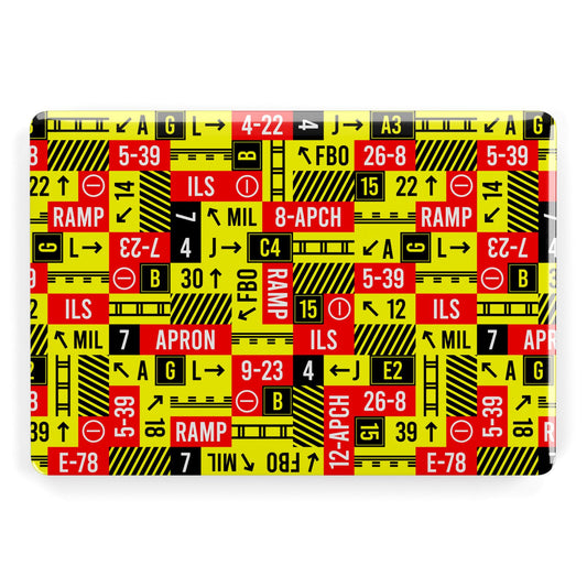 Runway Signs Apple MacBook Case