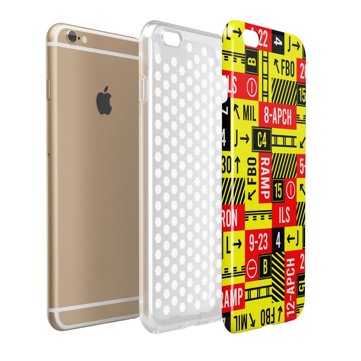 Runway Signs Apple iPhone 6 Plus 3D Tough Case