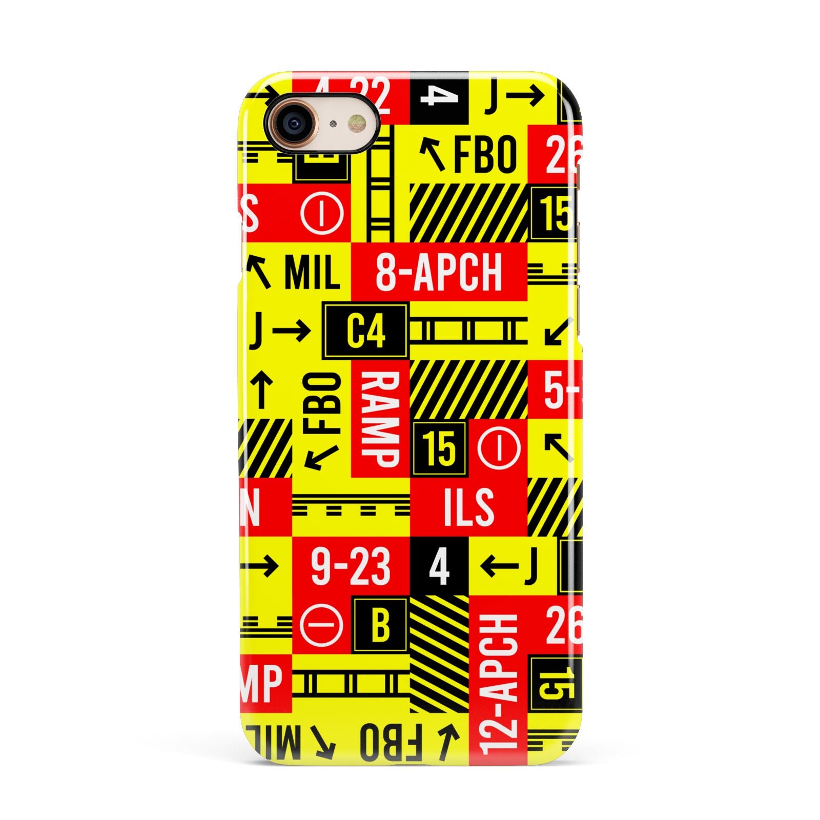 Runway Signs Apple iPhone 7 8 3D Snap Case