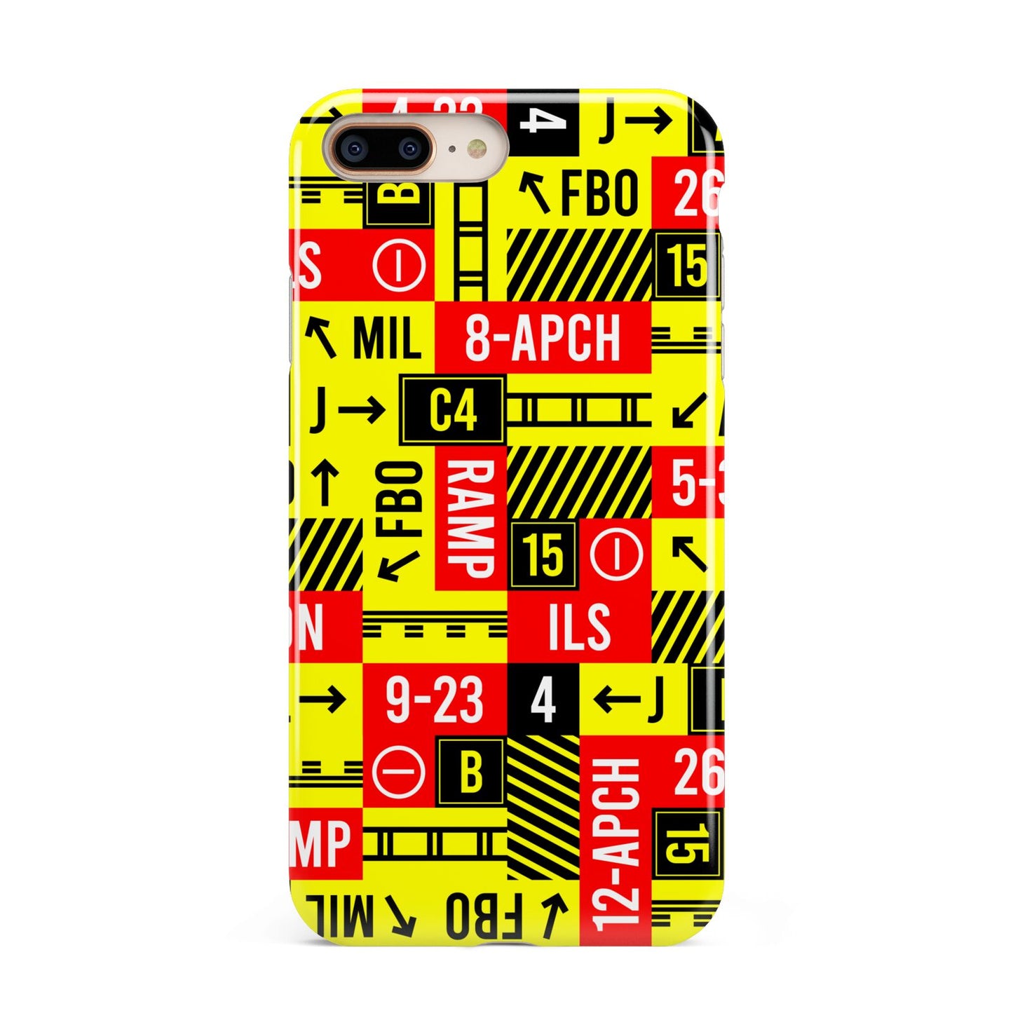 Runway Signs Apple iPhone 7 8 Plus 3D Tough Case