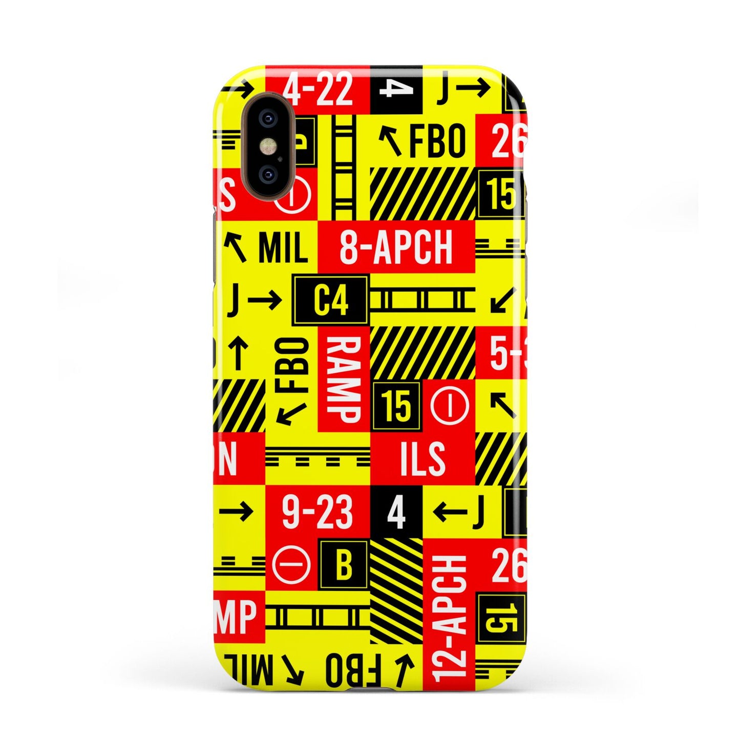 Runway Signs Apple iPhone XS 3D Tough