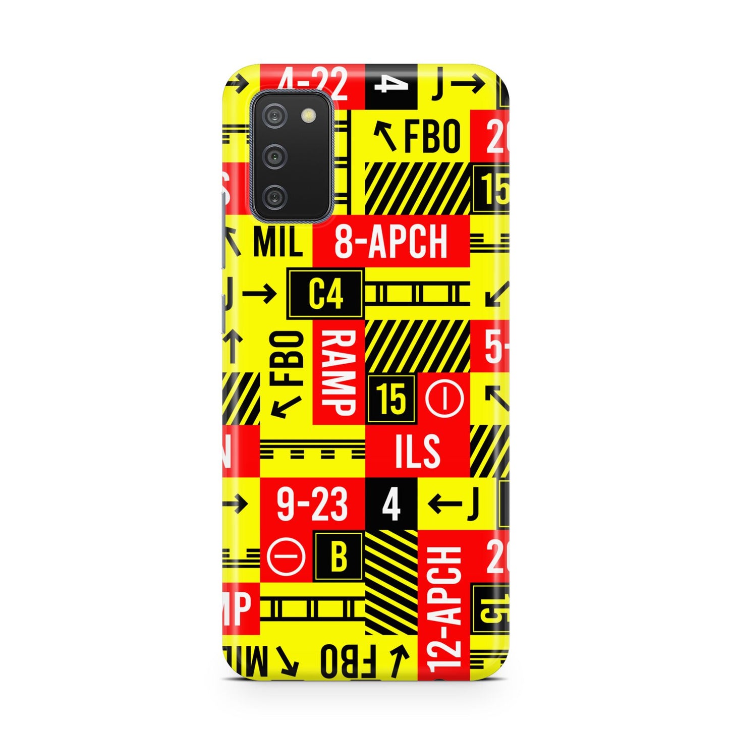 Runway Signs Samsung A02s Case
