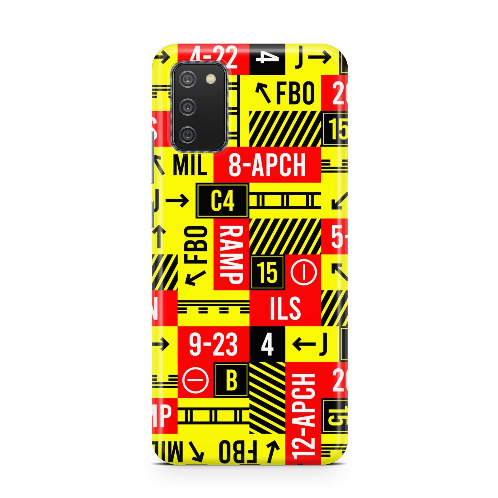 Runway Signs Samsung A02s Case
