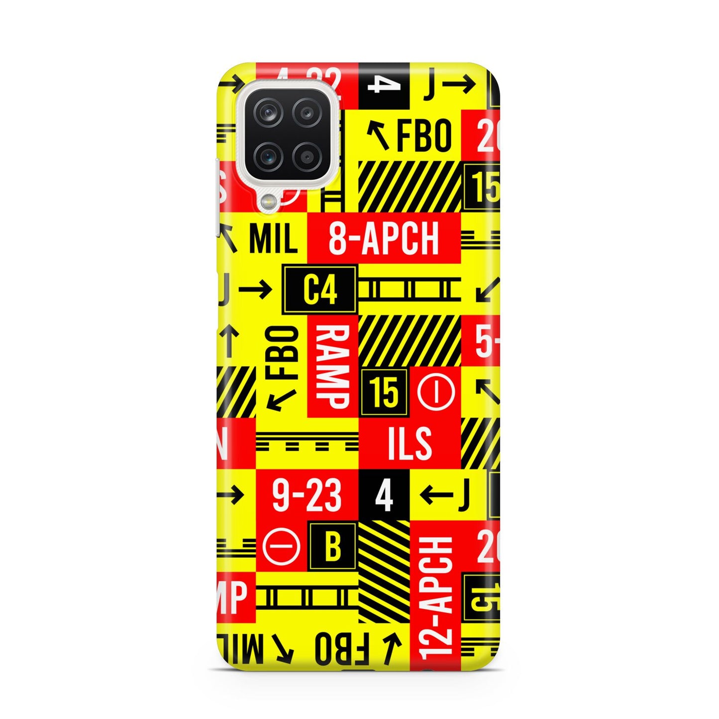 Runway Signs Samsung A12 Case