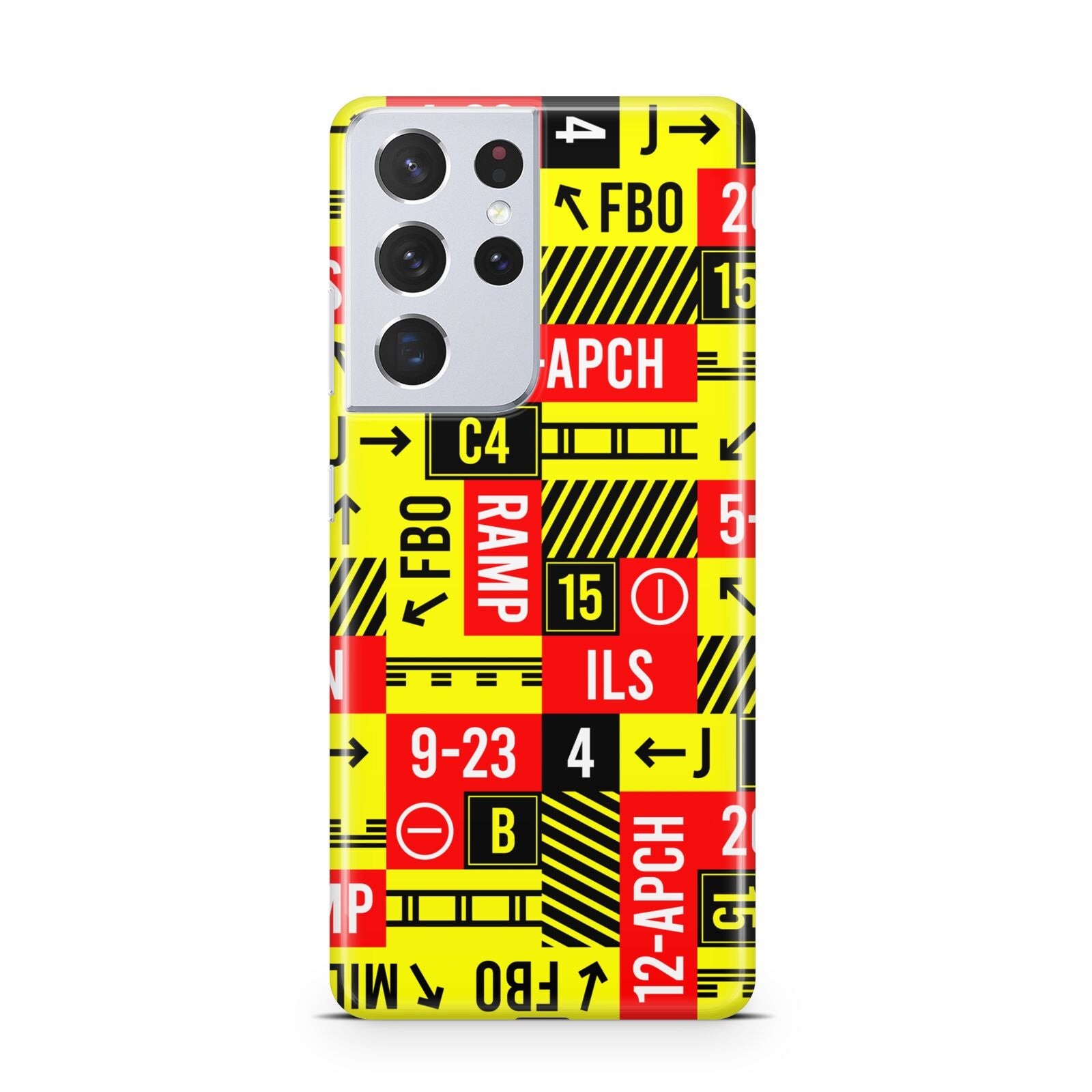 Runway Signs Samsung S21 Ultra Case