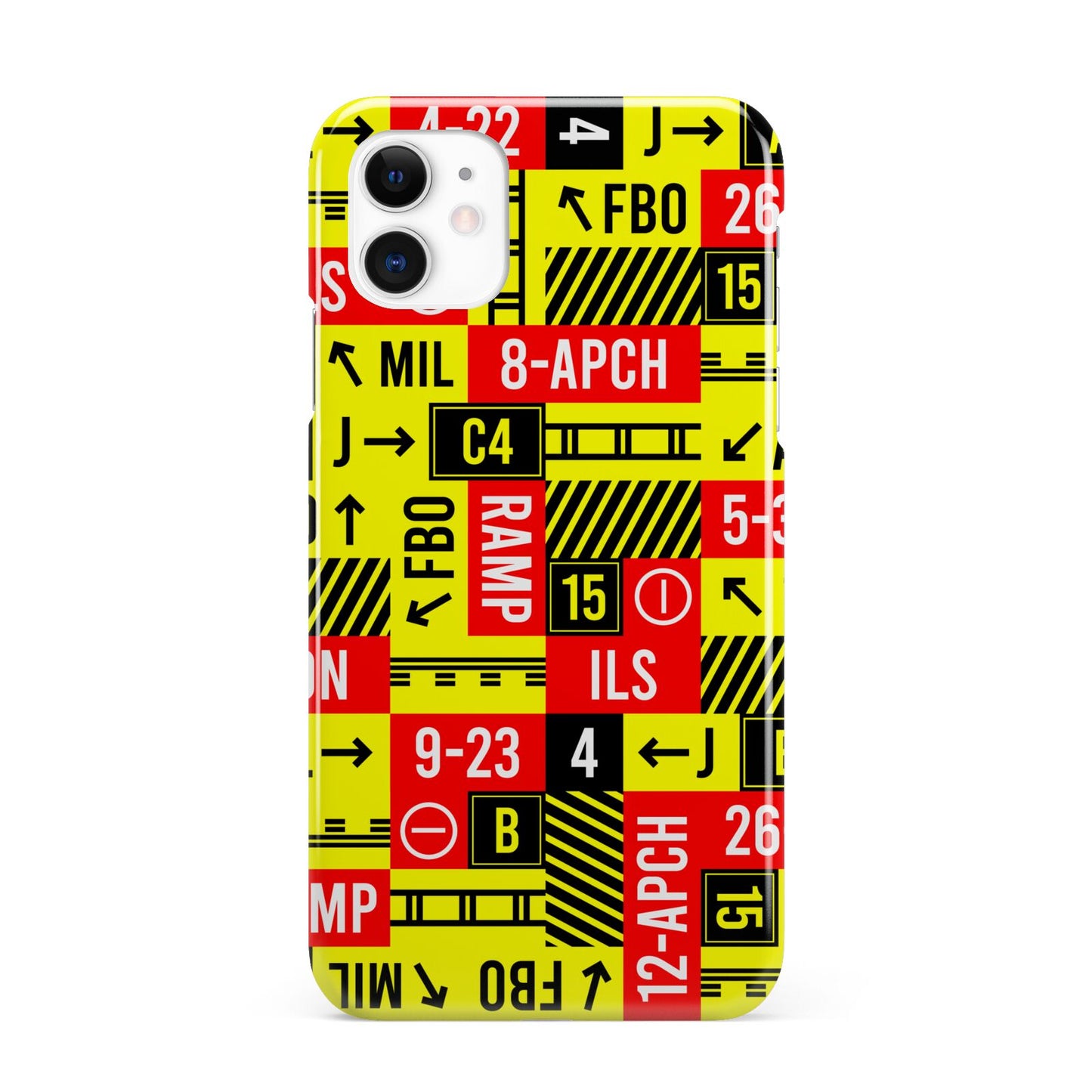 Runway Signs iPhone 11 3D Snap Case