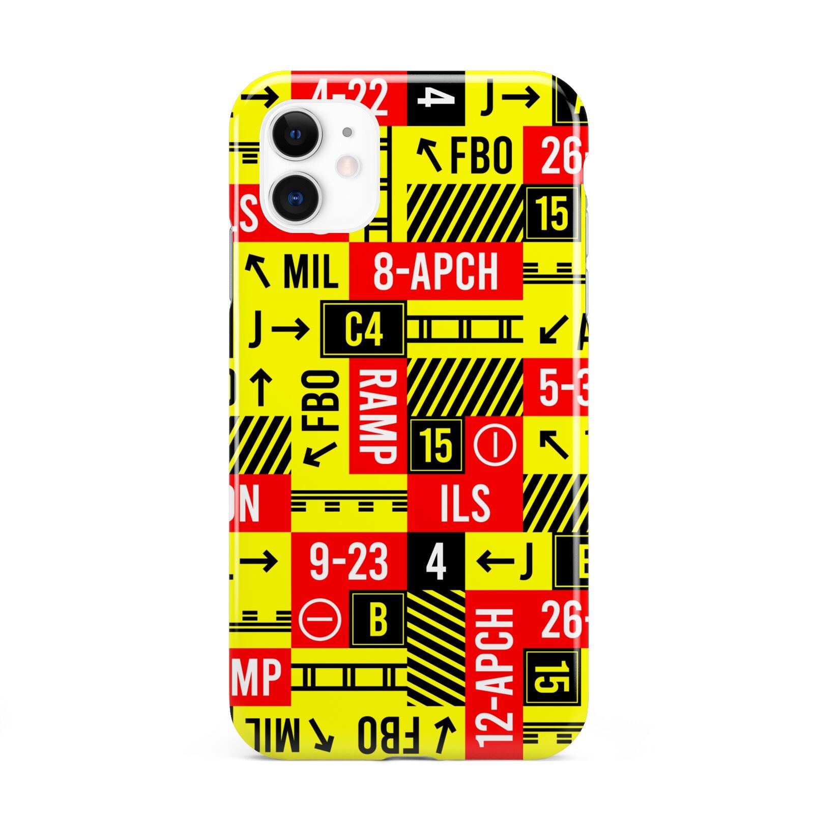 Runway Signs iPhone 11 3D Tough Case