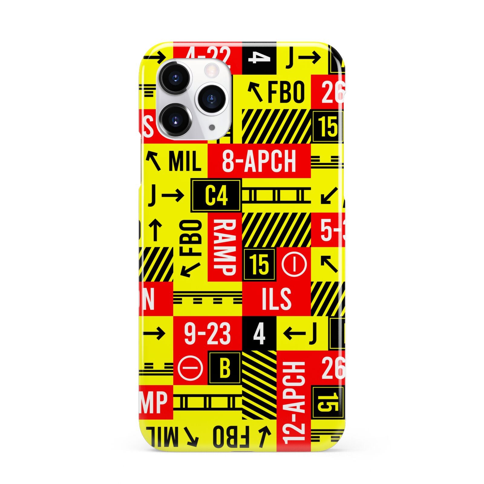 Runway Signs iPhone 11 Pro 3D Snap Case