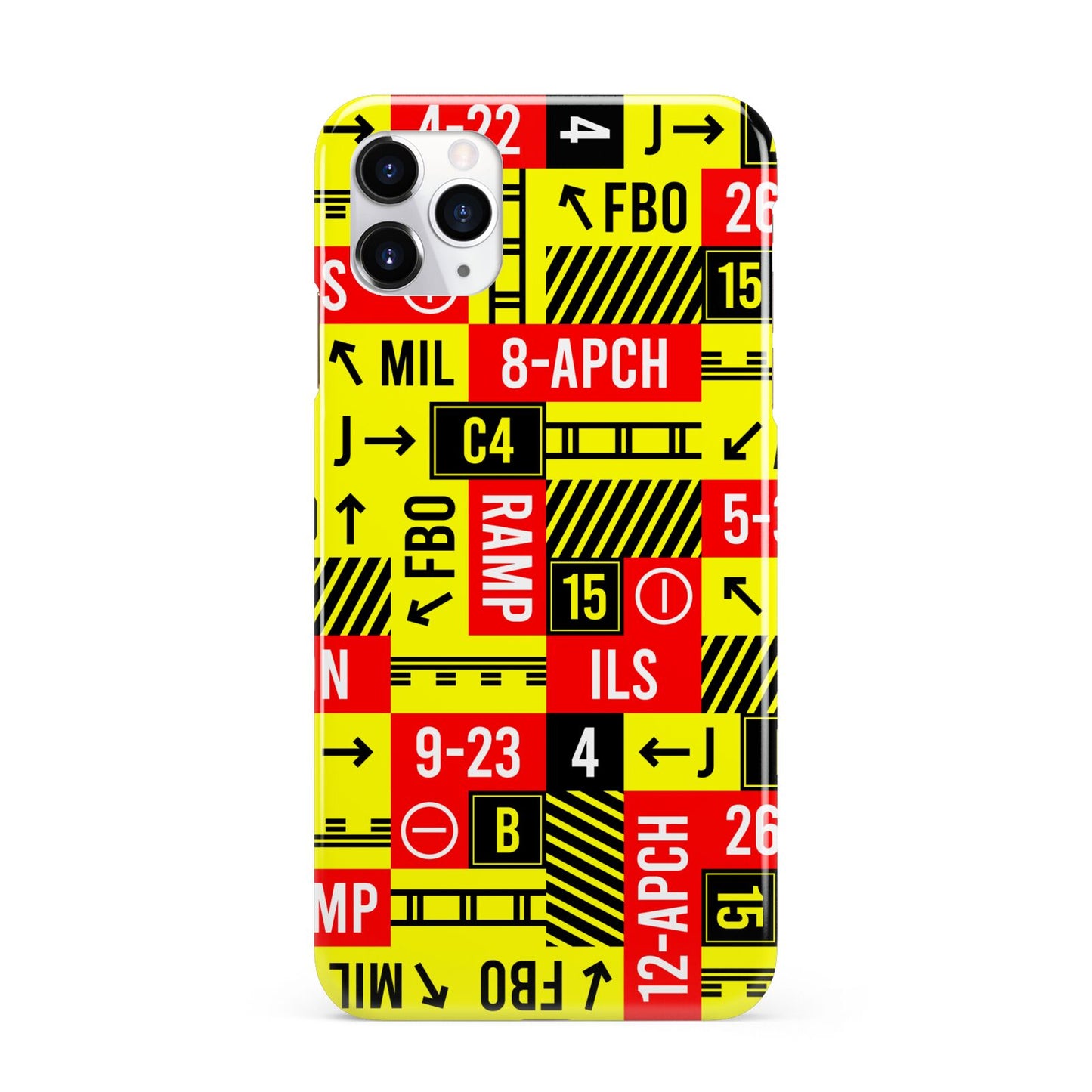 Runway Signs iPhone 11 Pro Max 3D Snap Case