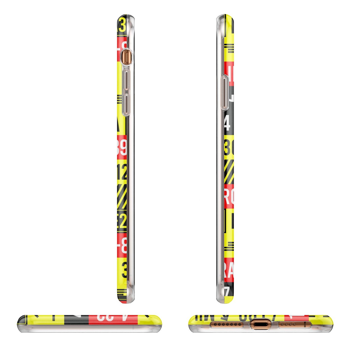 Runway Signs iPhone 11 Pro Max 3D Tough Case Angle Images