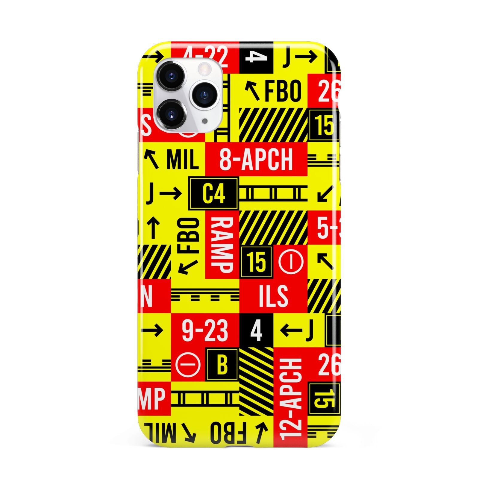 Runway Signs iPhone 11 Pro Max 3D Tough Case