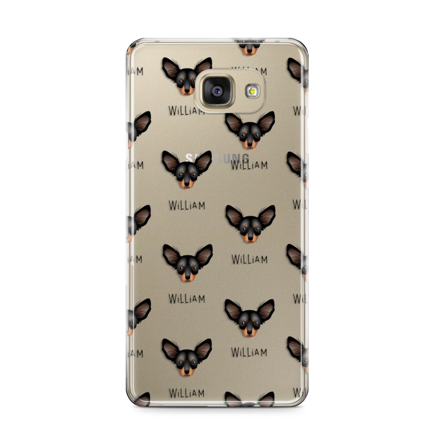 Russian Toy Icon with Name Samsung Galaxy A9 2016 Case on gold phone