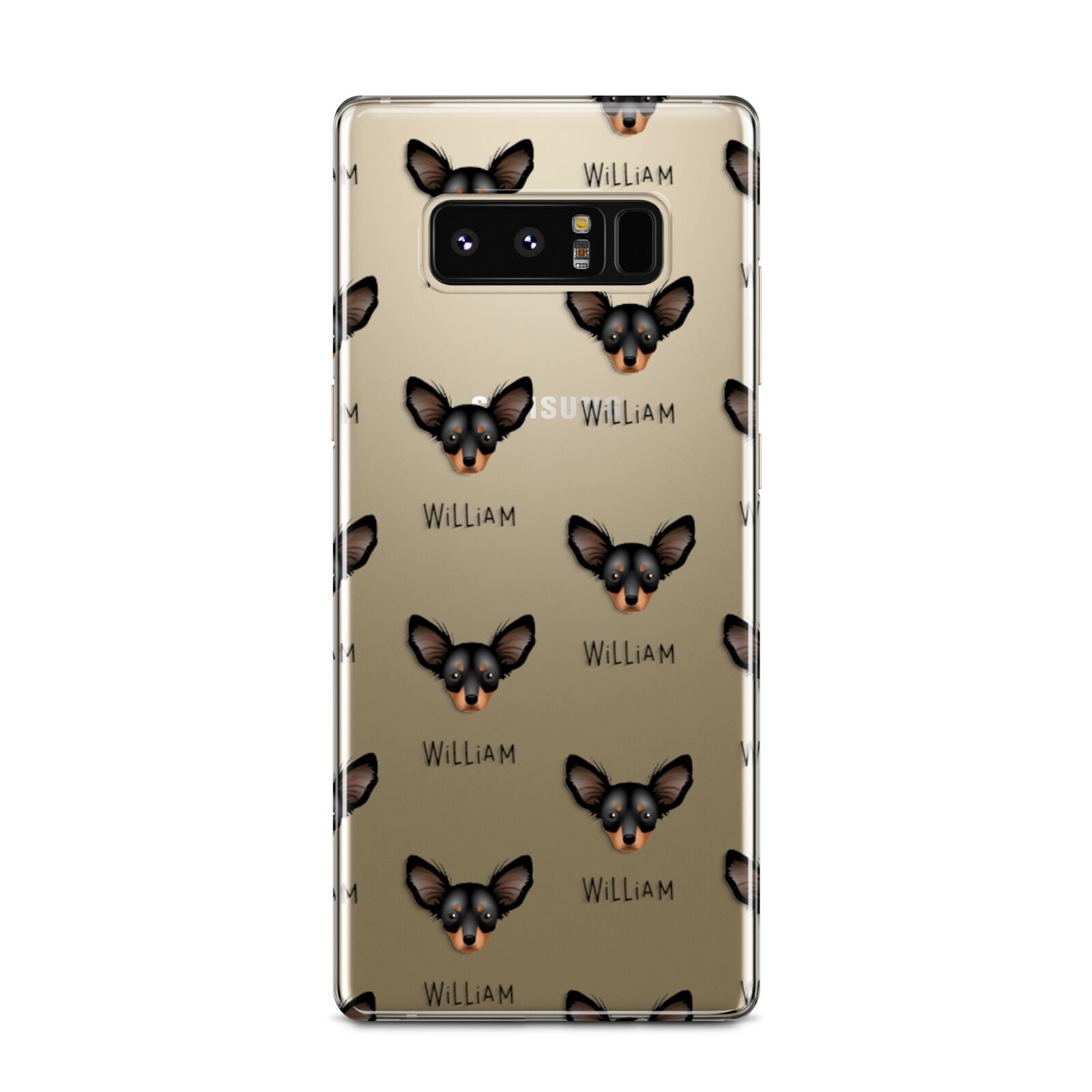 Russian Toy Icon with Name Samsung Galaxy Note 8 Case