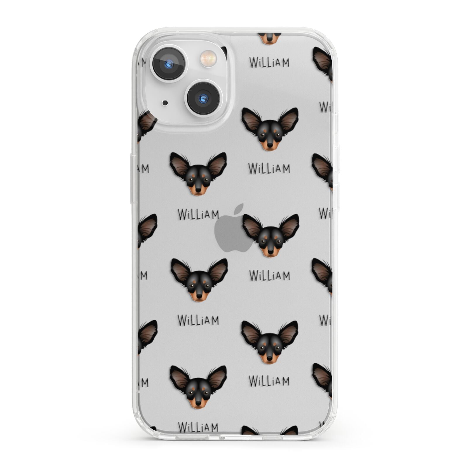 Russian Toy Icon with Name iPhone 13 Clear Bumper Case