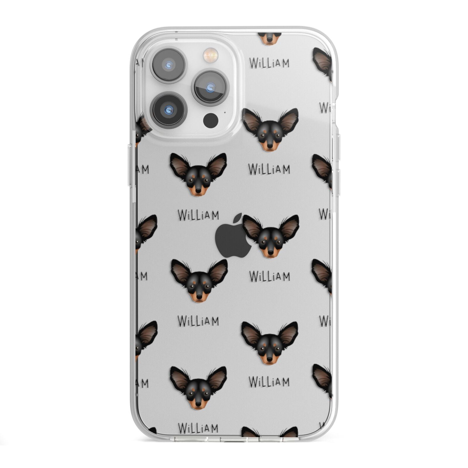 Russian Toy Icon with Name iPhone 13 Pro Max TPU Impact Case with White Edges