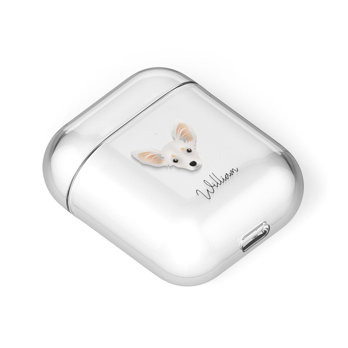 Russian Toy Personalised AirPods Case Laid Flat