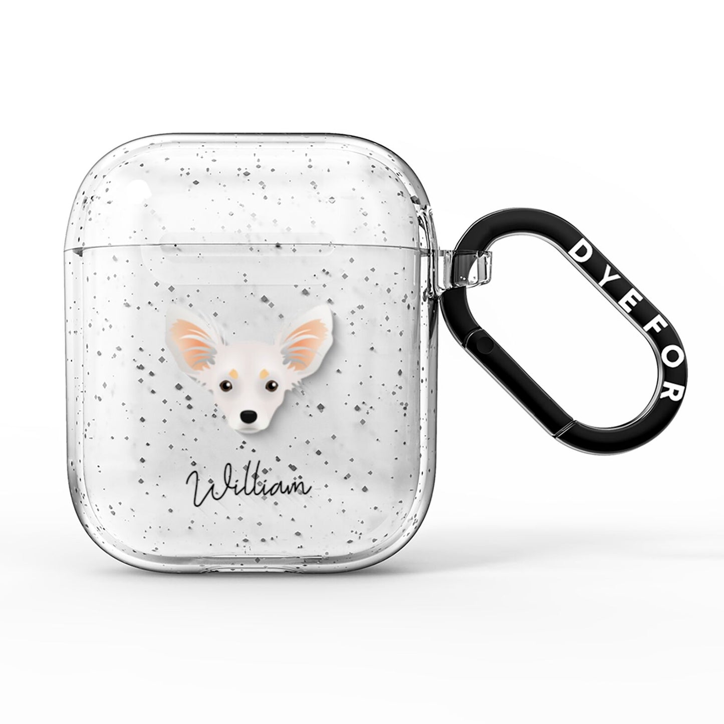Russian Toy Personalised AirPods Glitter Case