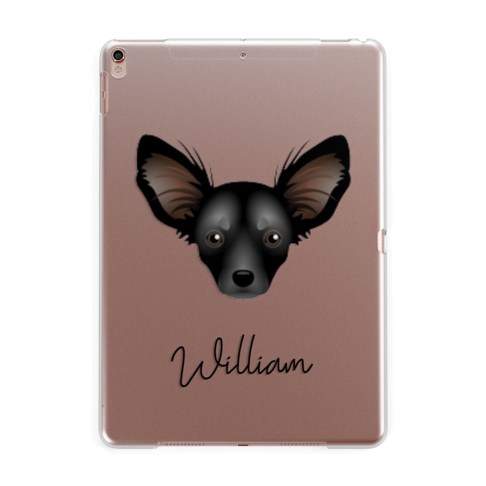 Russian Toy Personalised Apple iPad Rose Gold Case
