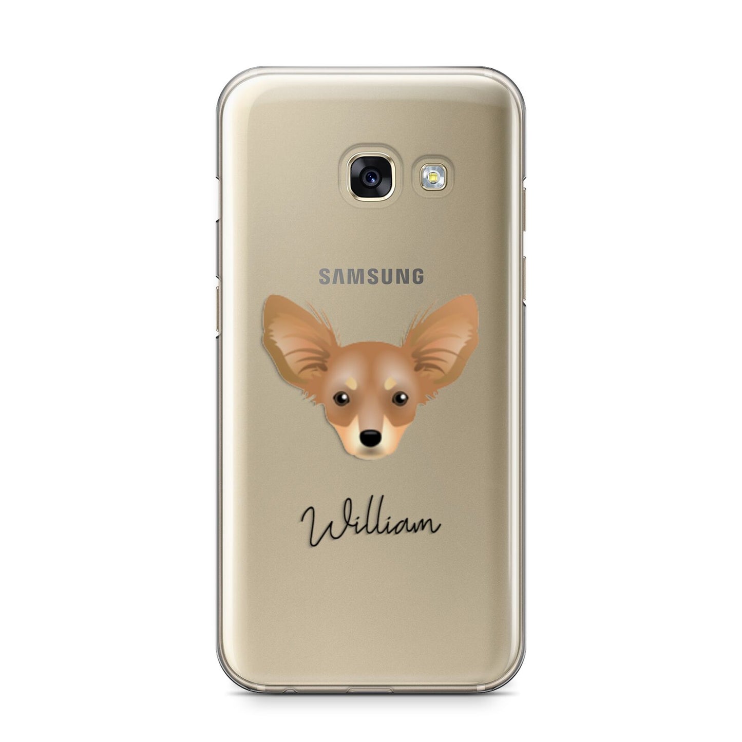 Russian Toy Personalised Samsung Galaxy A3 2017 Case on gold phone