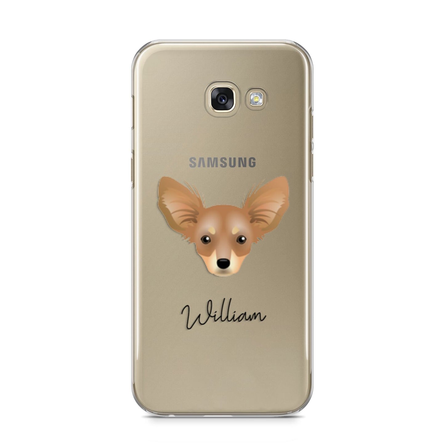 Russian Toy Personalised Samsung Galaxy A5 2017 Case on gold phone