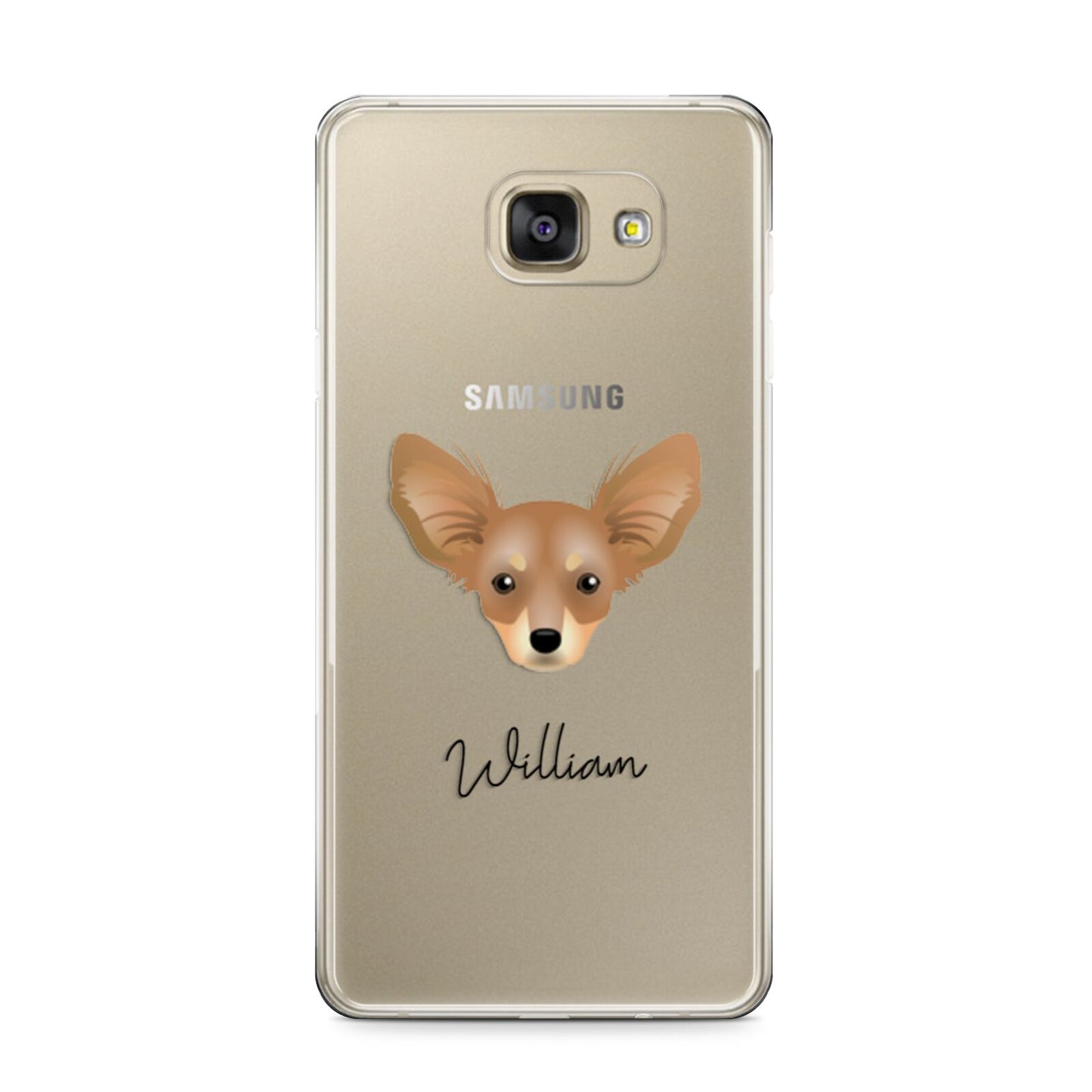 Russian Toy Personalised Samsung Galaxy A9 2016 Case on gold phone