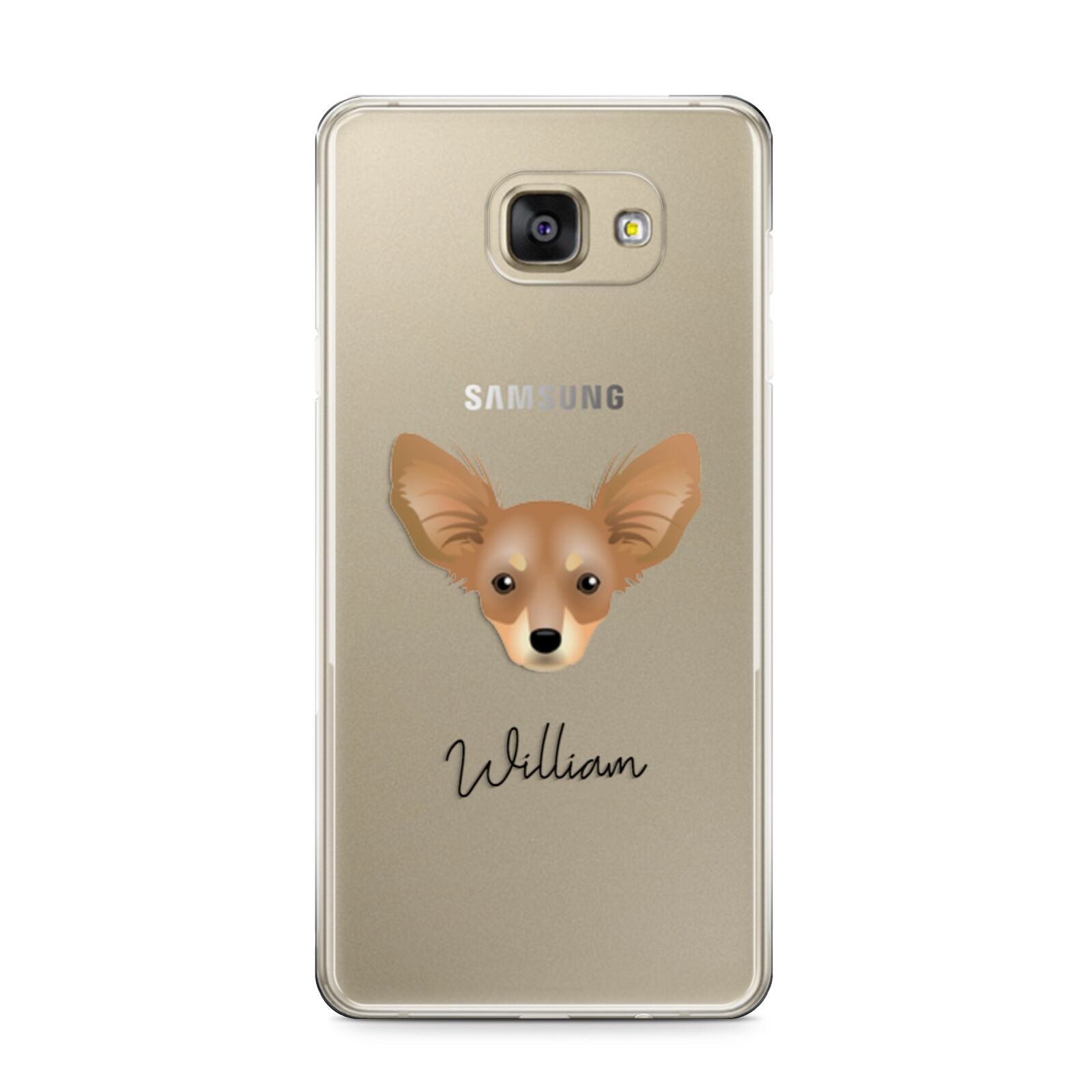 Russian Toy Personalised Samsung Galaxy A9 2016 Case on gold phone