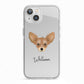 Russian Toy Personalised iPhone 13 TPU Impact Case with White Edges
