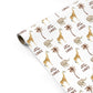 Safari Personalised Happy Birthday Personalised Gift Wrap