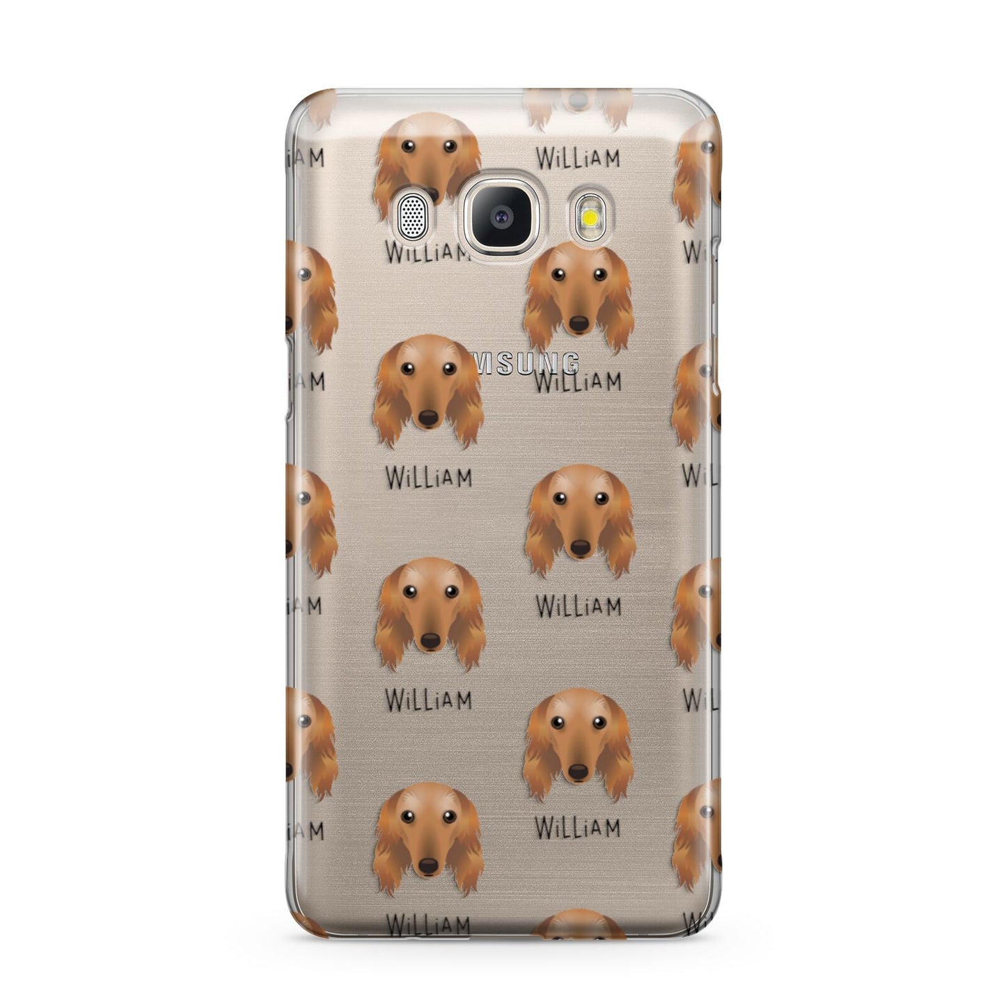 Saluki Icon with Name Samsung Galaxy J5 2016 Case