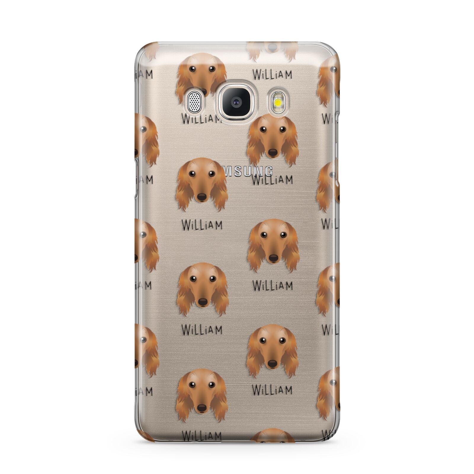 Saluki Icon with Name Samsung Galaxy J5 2016 Case