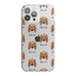Saluki Icon with Name iPhone 13 Pro Max TPU Impact Case with White Edges