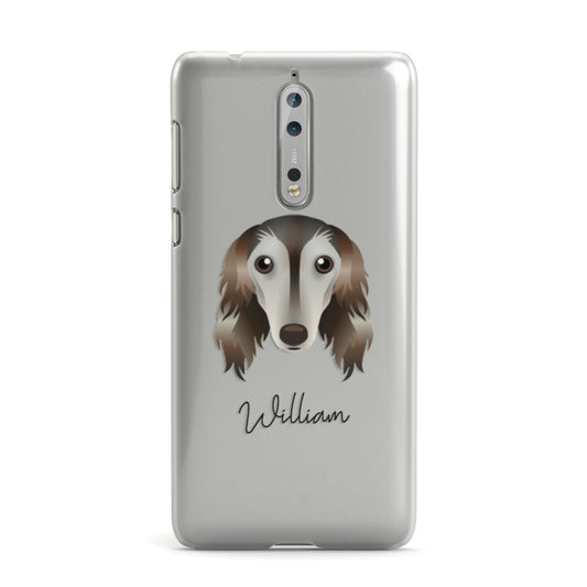 Saluki Personalised Nokia Case