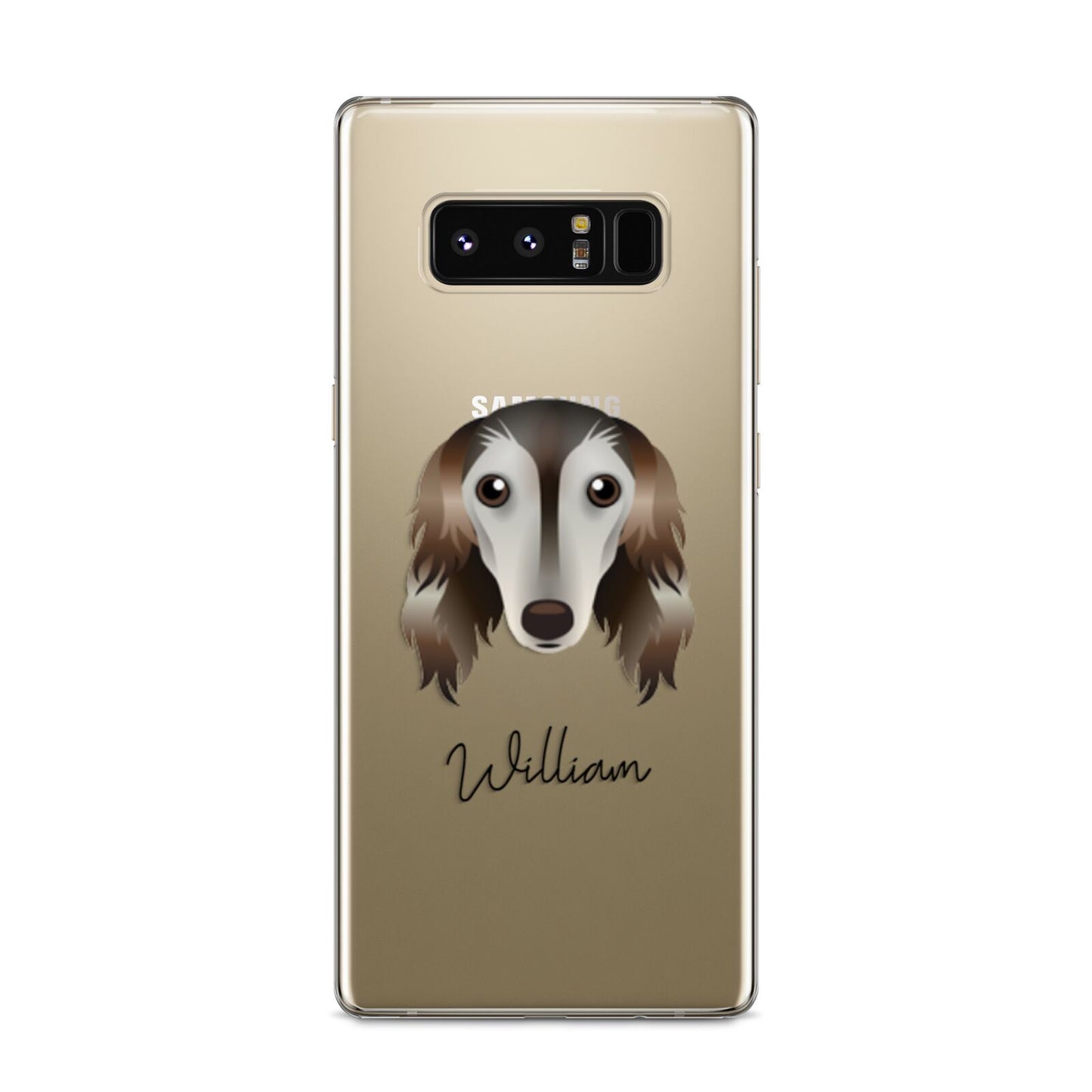 Saluki Personalised Samsung Galaxy S8 Case