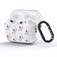 Samoyed Icon with Name AirPods Pro Glitter Case Side Image