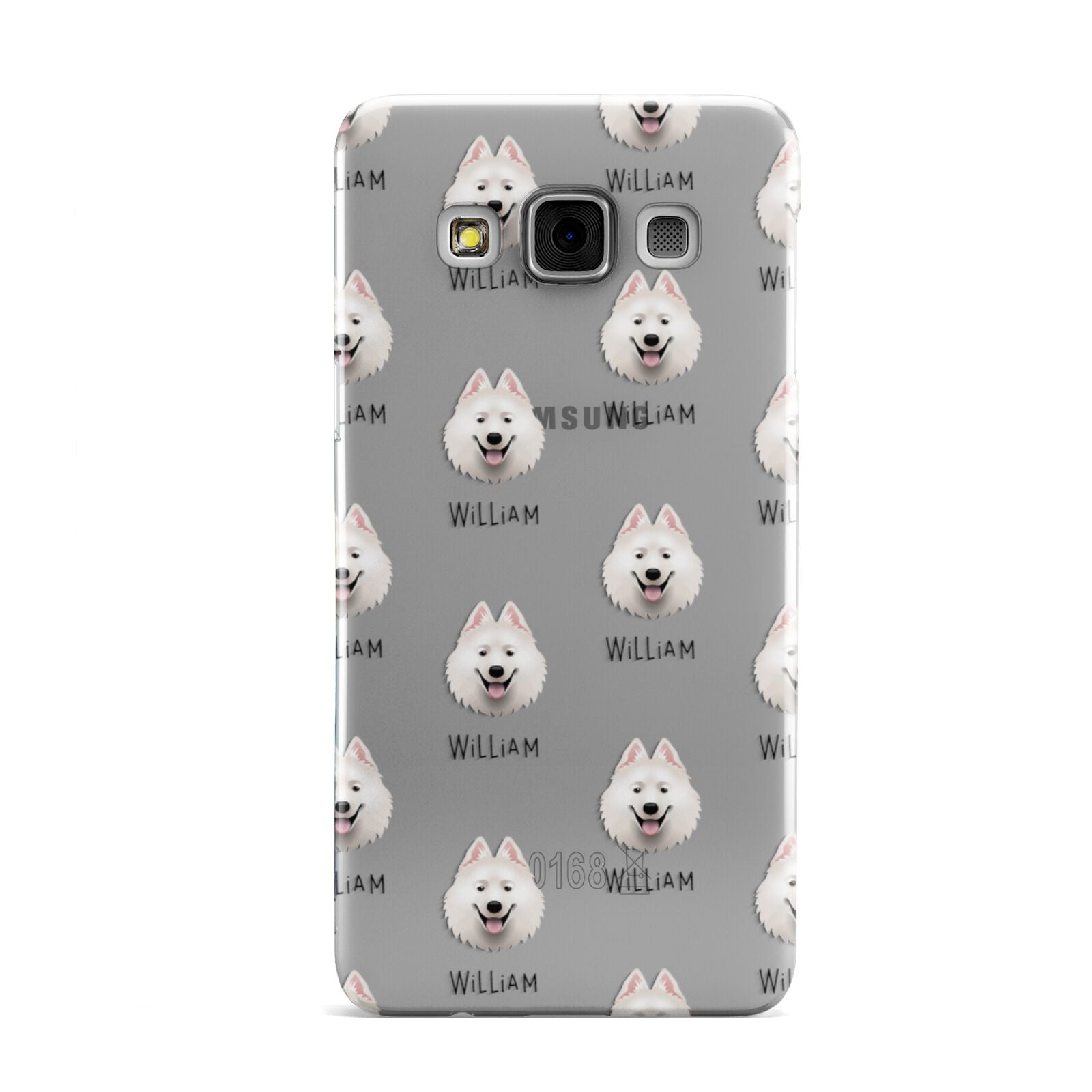 Samoyed Icon with Name Samsung Galaxy A3 Case