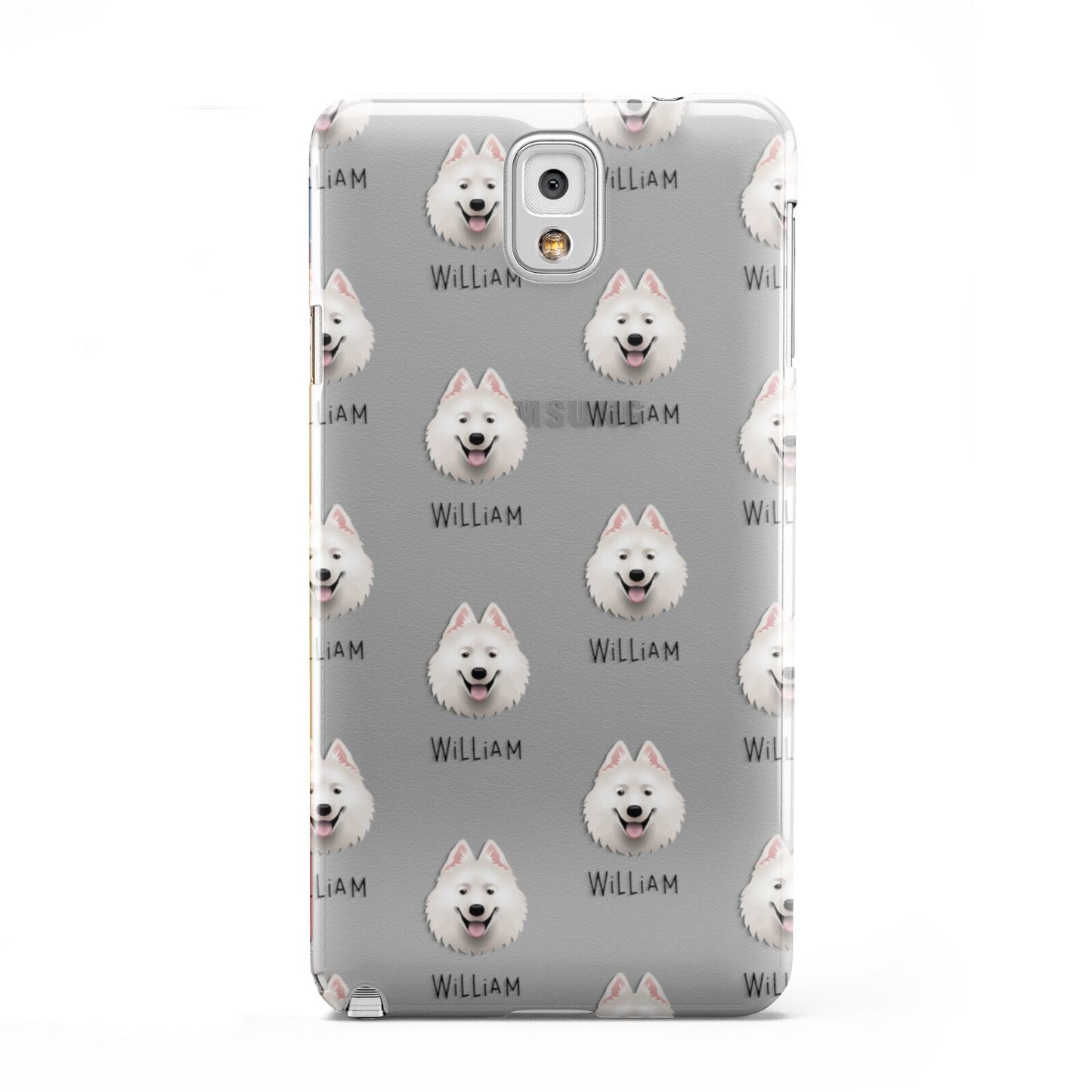 Samoyed Icon with Name Samsung Galaxy Note 3 Case