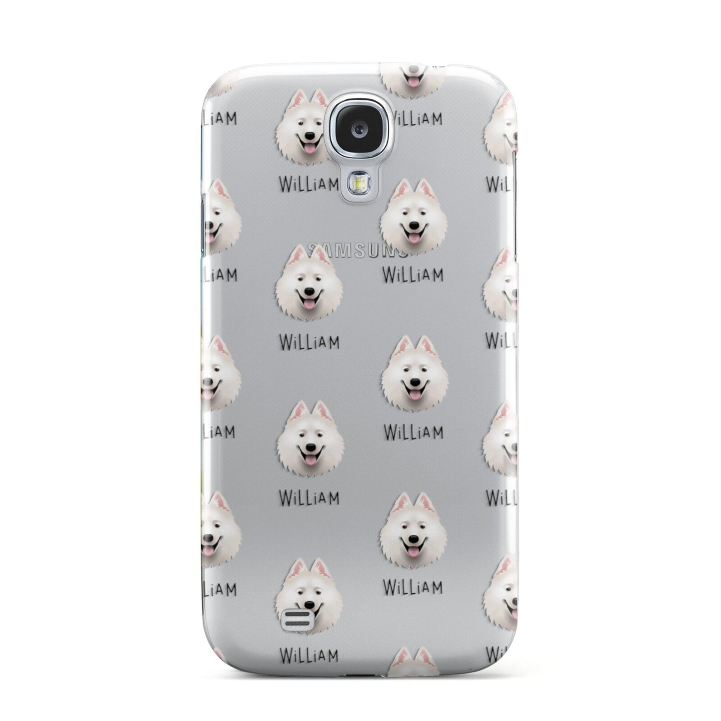 Samoyed Icon with Name Samsung Galaxy S4 Case