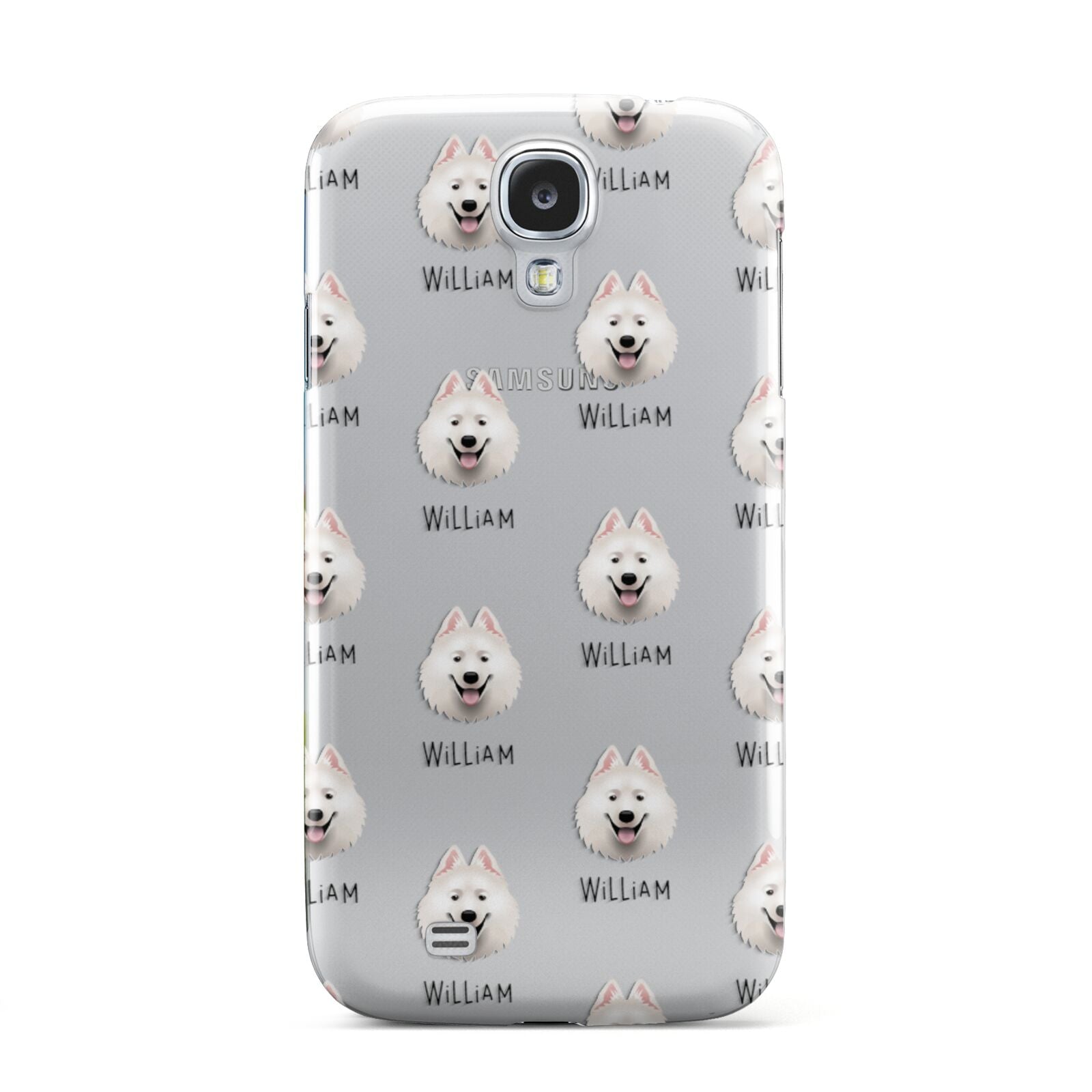 Samoyed Icon with Name Samsung Galaxy S4 Case